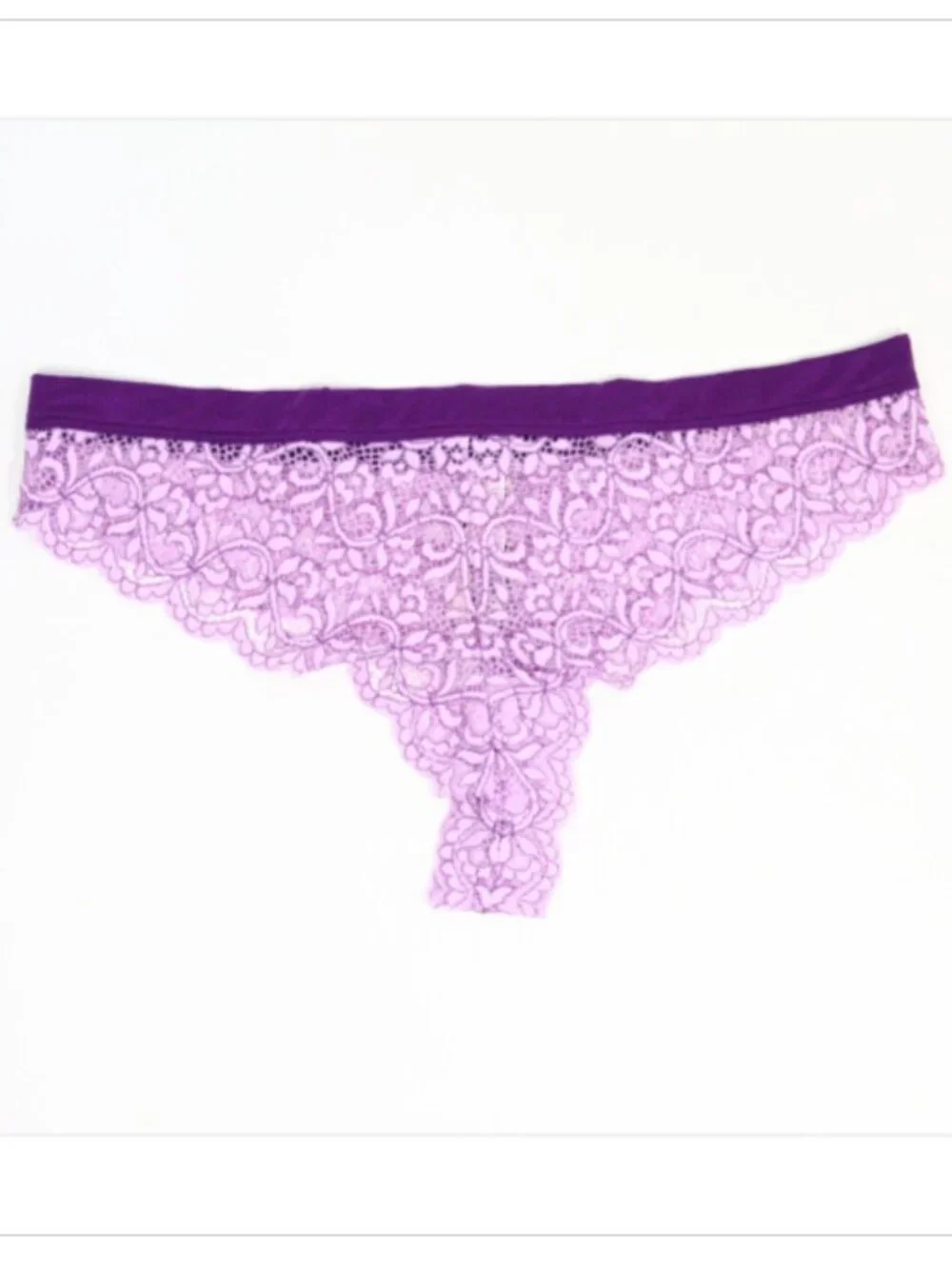 Victoria's Secret Body by Victoria Thong XL Women Lace Panty Underwear NEW
